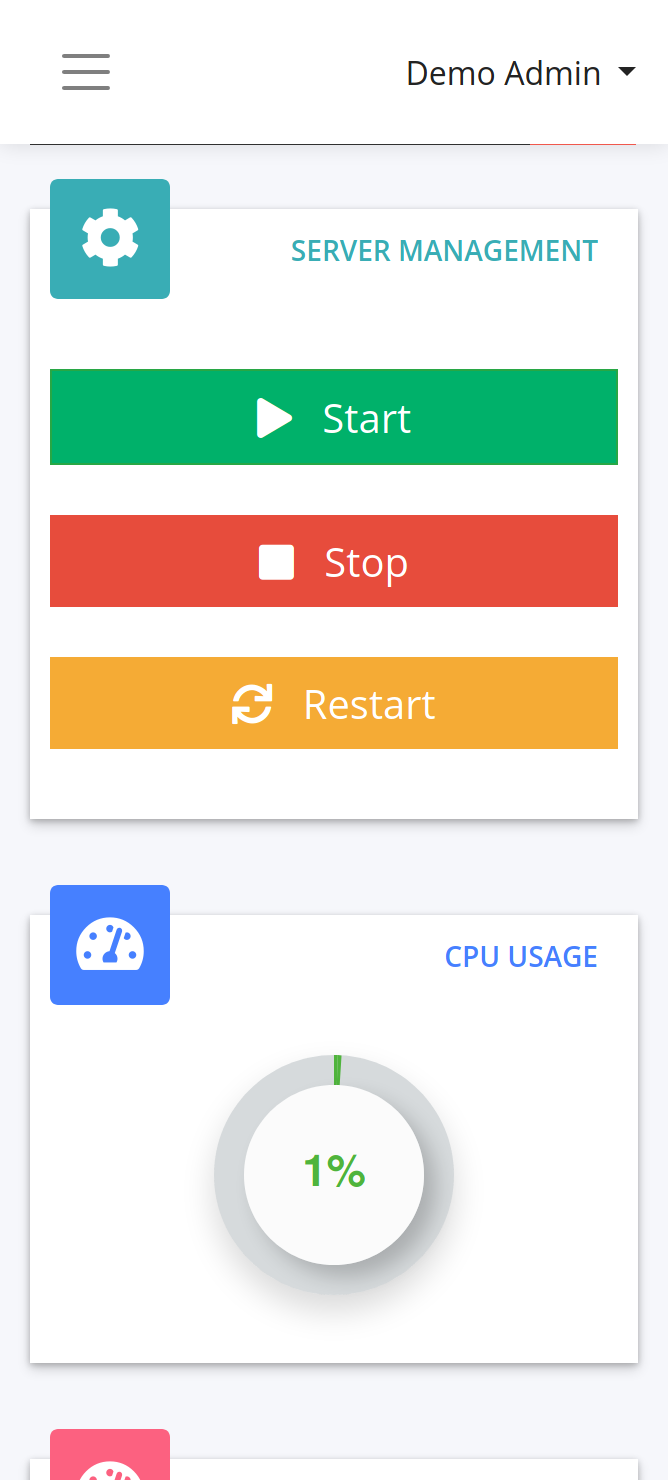 Gametron - New Control Panel - Looking for Testers | BuiltByBit